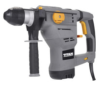 Marteau perforateur 1250 W SDS + accessoires - Titan - Brico Dépôt