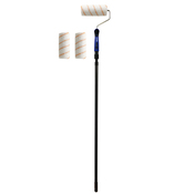 Lot rouleau mur et plafond 180mm + 2 manchons + Perche télescopique extensible - Brenner - Brico Dépôt