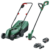 Tondeuse batterie "EasyMower" + Coupe-bordures "EasyGrassCut" - 18 V - Bosch - Brico Dépôt