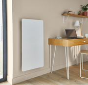 Radiateur acier vertical "Jaina" blanc - 1 500 W - Brico Dépôt