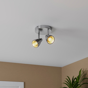 2 Spots E14 chrome - "Adelas" - Cooke and Lewis - Brico Dépôt