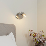 1 Spot GU10 satin chrome - "Abonias" - Cooke and Lewis - Brico Dépôt