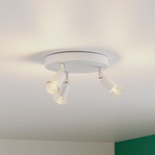 3 Spots GU10 blanc 7 W 220 - 240V Ø 20 cm - Brico Dépôt