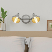 2 Spots GU10 chrome - "Pervenche" - Cooke and Lewis - Brico Dépôt