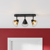 3 Spots E14 noir - "Treville" - Cooke and Lewis - Brico Dépôt