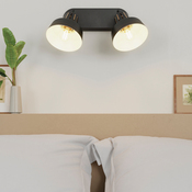 2 Spots E14 noir - "Zoelie" - Cooke and Lewis - Brico Dépôt