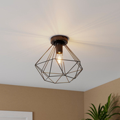 Plafonnier 1xE27 noir "Simion" - Cooke and Lewis - Brico Dépôt