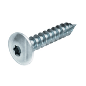 Boite de 2 kg de vis de penture, jaune tête plate Torx 7 x 40 mm acier carbone - Brenner - Brico Dépôt