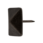 Sachet de 20 clous noirs tête diamant 19 x 20 mm acier - Brenner - Brico Dépôt