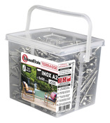 Seau de 550 vis inox A2 pour terrasse 5 x 50 mm - Brico Dépôt