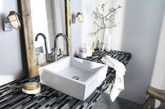 Mosaïque "Bolognia" gris - l. 30 x L. 30,4 cm - Colours - Brico Dépôt