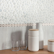 Listel "Bizance" beige - l. 5 x L. 30 cm - GoodHome - Brico Dépôt