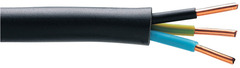 Câble électrique R2V 3G1,5 mm² noir 50 m - Brico Dépôt