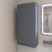 Colonne de rangement gris "Himalia" L.40 x H.80 x P.20 cm - GoodHome - Brico Dépôt