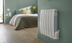 Radiateur galbé à inertie fluide "Vlada" - 1 500 W - Brico Dépôt