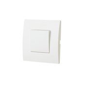 Interrupteur va et vient complet blanc - Brico Dépôt