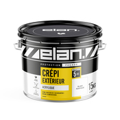 Crépi extérieur acrylique blanc 15 Kg  - Brico Dépôt