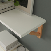 Tablette blanche "Rabella" L. 30 cm x P. 19 cm - ÉP. 18 mm - Cooke and Lewis - Brico Dépôt