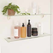 Tablette en verre trempé 60 cm - Cooke and Lewis - Brico Dépôt