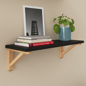 Tablette noire 60 cm x Ep. 18 mm "Rabella" - Cooke and Lewis - Brico Dépôt