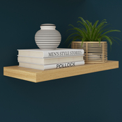 Tablette imitation bois L. 60 cm x P. 23,5 cm - ÉP. 38 mm "Calie" - Cooke and Lewis - Brico Dépôt