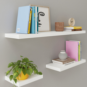 Tablette blanche L. 118 cm x P. 23,5 cm - ÉP. 38 mm "Calie" - Cooke and Lewis - Brico Dépôt