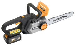 Tronçonneuse batterie 36 V + batterie 4 Ah et chargeur - Titan - Brico Dépôt