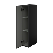 Rangement mural  noir mat "Idalie" L. 20 x H. 90 x P. 36 cm - Cooke and Lewis - Brico Dépôt