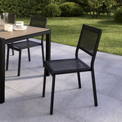 Chaise aluminium "Asara" - Marque BLOOMA - Brico Dépôt