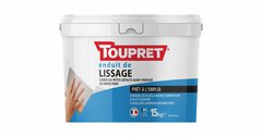 Enduit de lissage en pâte 15 kg - Toupret - Brico Dépôt