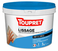 Enduit de lissage en pâte 7 kg - Toupret - Brico Dépôt