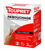 Enduit de rebouchage en poudre 2 kg - Toupret - Brico Dépôt