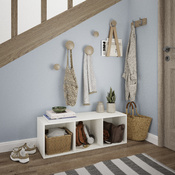 Cube 3 cases blanc "Maxius" - Cooke and Lewis - Brico Dépôt