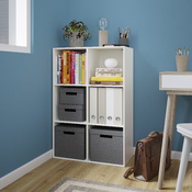 Cube 6 cases blanc "Maxius" - Cooke and Lewis - Brico Dépôt