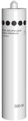 Mastic silicone 300 ML translucide - cartouche - Brico Dépôt