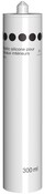 Mastic silicone 300 ML blanc - cartouche - Brico Dépôt