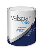 Peinture métal et bois intérieur satin - 1L - Valspar - Brico Dépôt