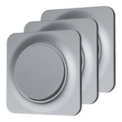 Lot de 3 Va-Et-Vient gris "Zephyr" - Brico Dépôt