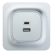 Chargeur Double Usb-A+C Complet "Mauka" - Brico Dépôt