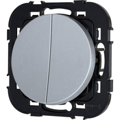 Double Va-Et-Vient gris "Zephyr" - Brico Dépôt