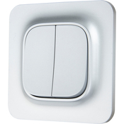 Double Va-Et-Vient complet gris "Mauka" - Brico Dépôt