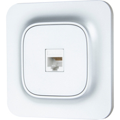 Prise Rj45 complet gris "Mauka" - Brico Dépôt