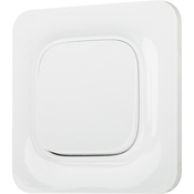 Poussoir complet blanc brillant "Mauka" - Brico Dépôt