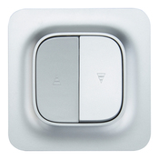 Interrupteur volet-roulant gris "Mauka" - Brico Dépôt