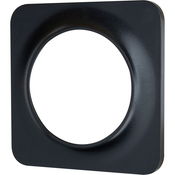 Plaque 1 poste noir "Zephyr" - Brico Dépôt