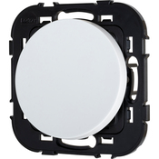 Poussoir blanc satin "Zephyr" - Brico Dépôt