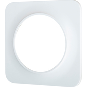 Plaque 1 Poste Blanc "Zephyr" - Brico Dépôt