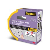 Ruban de masquage Scotch surfaces délicates 36 mm X 55 m - Brico Dépôt
