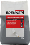 Enduit de rebouchage en poudre - Sac 5 kg - Brenner - Brico Dépôt