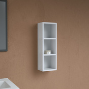 Rangement mural 3 niches blanc "style"  l.20 x h.60 x p.15 cm - Brico Dépôt